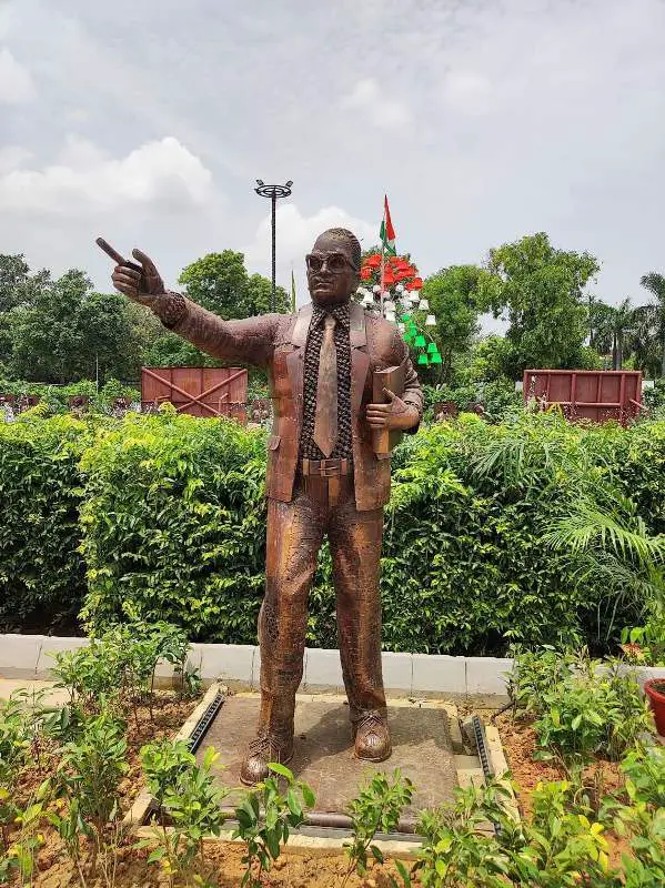 Ambedkar Statue in Shaheedi Park, Delhi