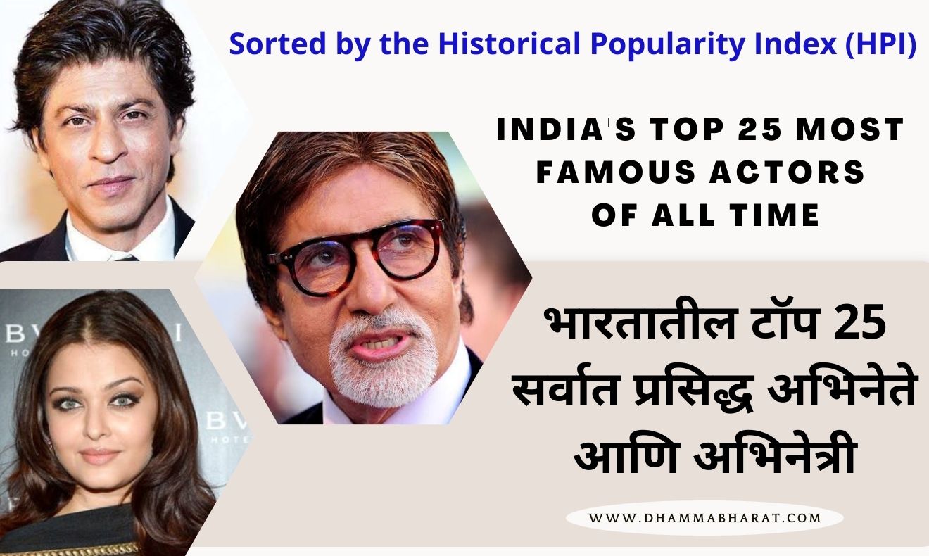 Top 25 Most Famous Indian actors of all time