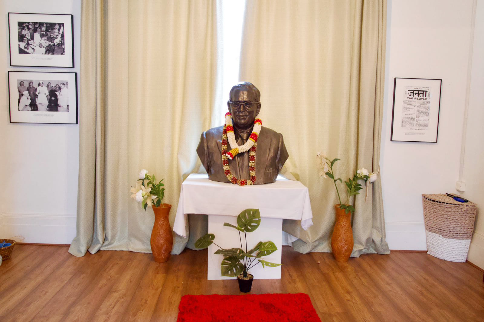 Dr Ambedkar statue in Dr Ambedkar Memorial London