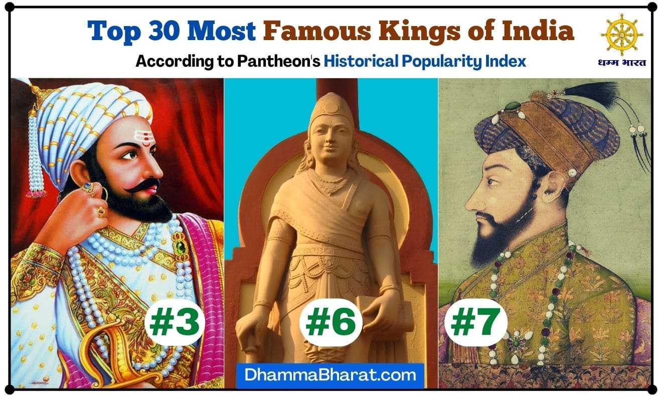 Top 30 Most Famous Kings of India 