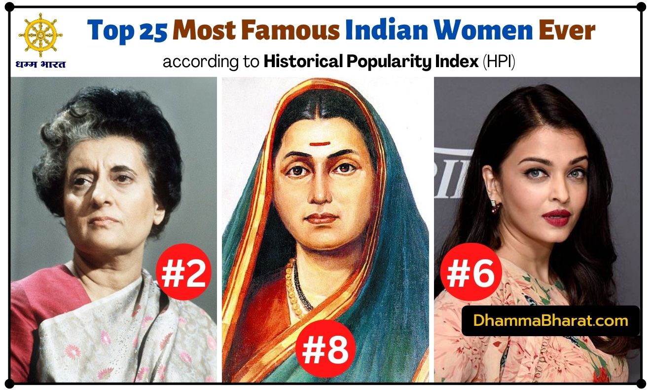 Top 25 Most Famous Indian Women Ever
