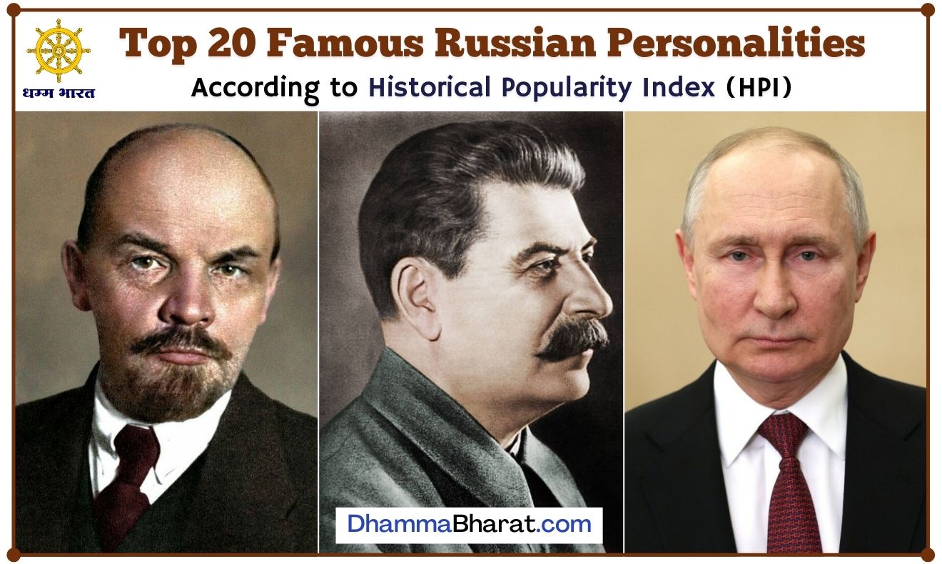 Top 20 Famous Russian People