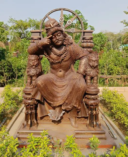 Ashoka statue in Shaheedi Park Delhi
