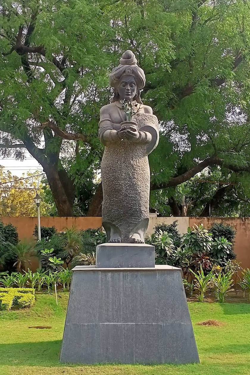 statue of ashoka in patna bihar