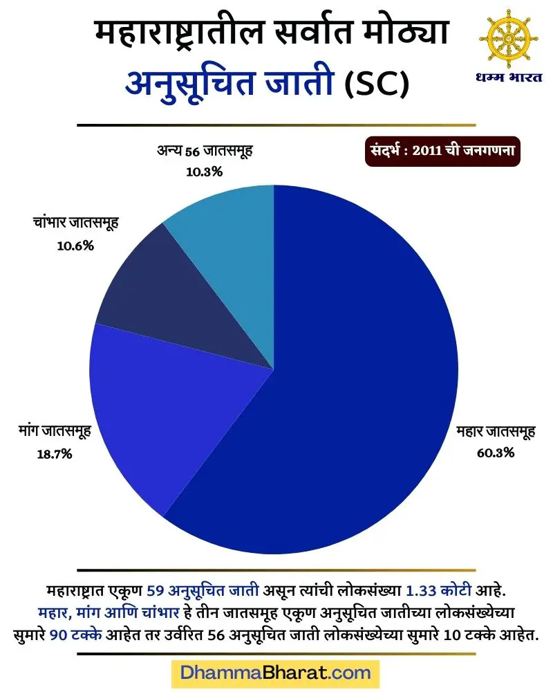 The largest Scheduled Castes in Maharashtra